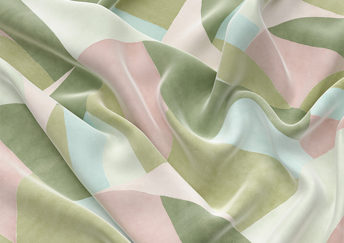 Varadero Velvet, Avocado - Roman Blind - Image 4